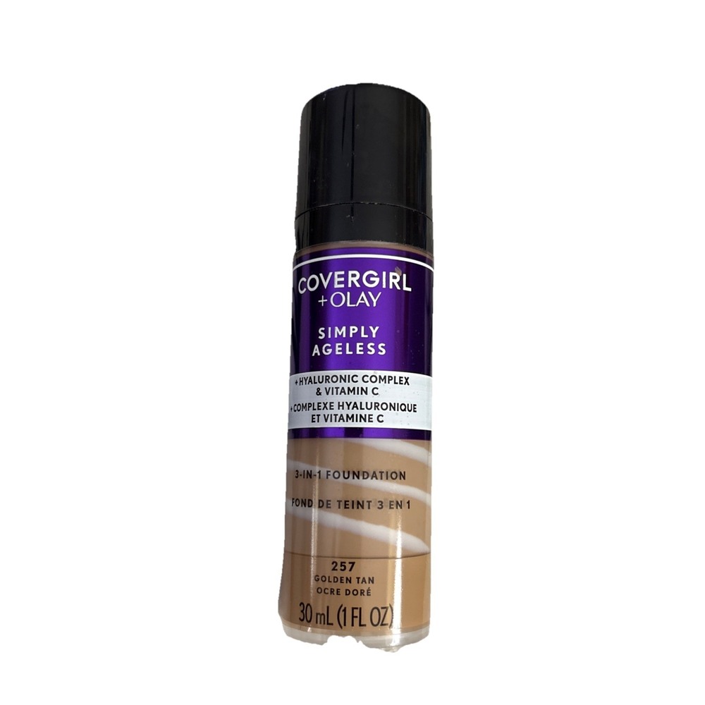 CoverGirl‎ + Olay Simply Ageless 3-in-1 Liquid Foundation 257 Golden Tan